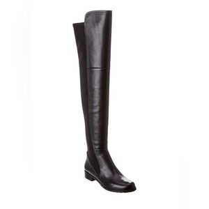 New Stuart Weitzman Langdon Over-The-Knee Leather Boots
